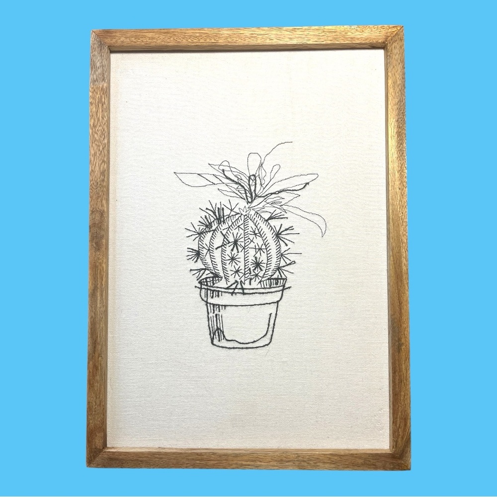 Tatacoa Cactus Wall Art 10"x 14" By Accent Decor